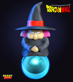 Mysterious Baba Yaga In The Dark Forest Wallpaper