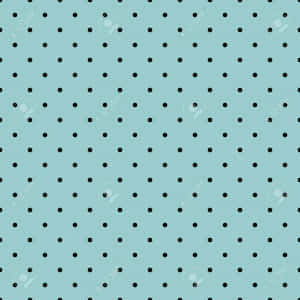 Mysterious Black Dots Scattered On A White Background Wallpaper