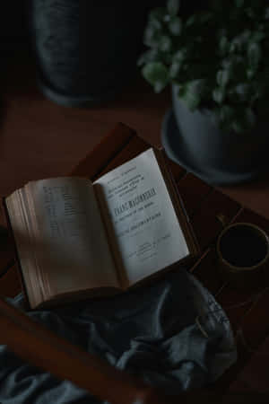 Mysterious Bookand Antique Objects Wallpaper