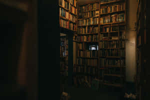 Mysterious Bookshop Corridor.jpg Wallpaper