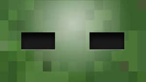 Mysterious Creeper Face In Stunning High Resolution Wallpaper