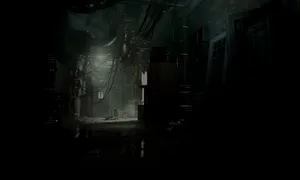 Mysterious Dark Corner In A Rustic Setting Wallpaper