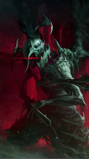 Mysterious Dark Creature In The Shadows Wallpaper