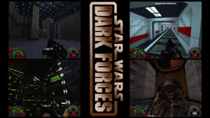 Mysterious Dark Forces In The Night Sky Wallpaper