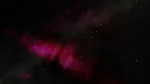 Mysterious Dark Galaxy Wallpaper
