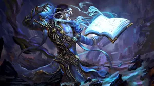 Mysterious Dark Magic Ritual Wallpaper