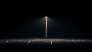 Mysterious Dark Road Through The Forest Wallpaper