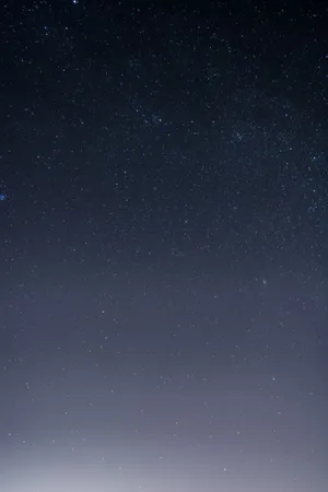 Mysterious Dark Sky Over Landscape Wallpaper