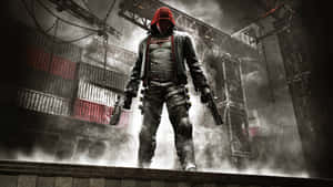 Mysterious_ Figure_in_ Red_ Hood_ Pfp Wallpaper