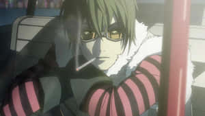 Mysterious Figure Matt From Death Note Anime Series Wallpaper