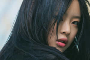 Mysterious Gaze Portrait Wallpaper