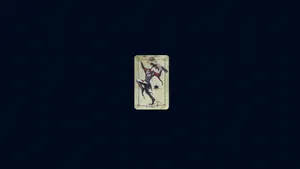Mysterious Joker Playing Card Wallpaper Wallpaper