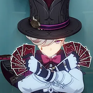 Mysterious Magicianwith Cards Wallpaper