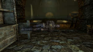 Mysterious Meeting In The Thieves Guild Wallpaper