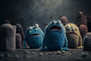 Mysterious Monster Gathering Wallpaper