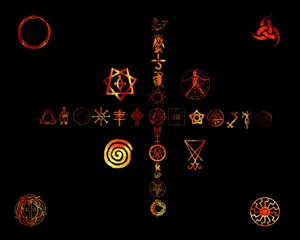 Mysterious Occult Artwork Wallpaper