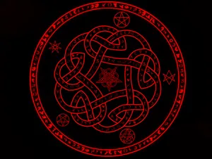 Mysterious Occult Symbols In Nature Wallpaper