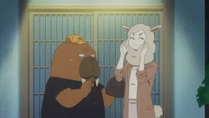 Mysterious Odd Taxi Night Drive Wallpaper