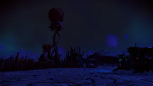 Mysterious Otherworldly Landscape Wallpaper