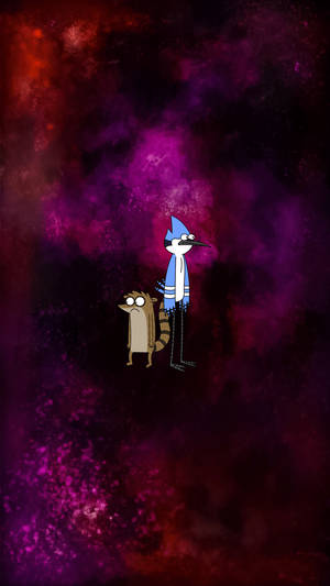 Mysterious Regular Show Place Wallpaper