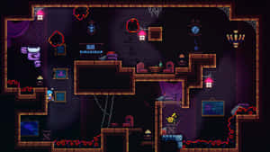 Mysterious Room Platformer Level Wallpaper