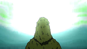 Mysterious Sasquatch Forest Glow Wallpaper