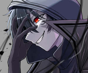 Mysterious_ Shadow_ Master_ Red_ Eye Wallpaper