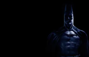 Mysterious Shadow Of The Bat Against A Full Moon Wallpaper