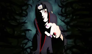 Mysterious_ Shinobi_ Itachi_ Uchiha Wallpaper