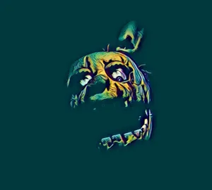 Mysterious Springtrap In The Darkness Wallpaper