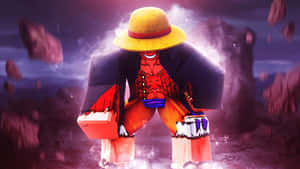 Mysterious_ Straw_ Hat_ Character_ Blox_ Fruits Wallpaper