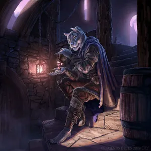 Mysterious Thieves Guild In A Dark Fantasy World Wallpaper