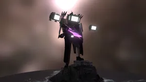 Mysterious_ Titan_ Television_ Manipulator Wallpaper