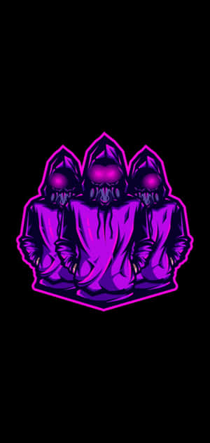 Mysterious_ Trio_ Gaming_ Logo Wallpaper