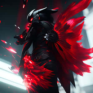 Mysterious Urban Fantasy Cityscape Wallpaper