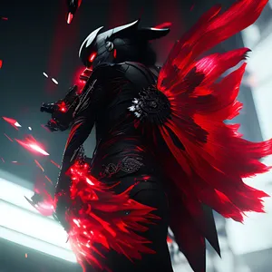 Mysterious Urban Fantasy Cityscape Wallpaper