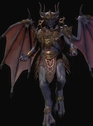 Mysterious Vampire Lord Rising From The Darkness Wallpaper