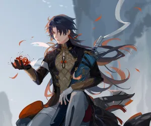 Mysterious Warriorwith Magic Powers Wallpaper