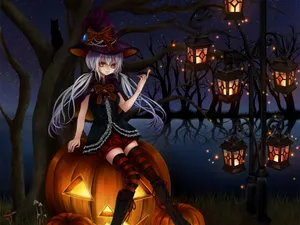 Mysterious Witch Hats Collection Wallpaper