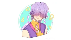 Mystery Saja Character Art Wallpaper