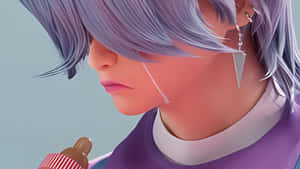 Mystery Saja Character Closeup Wallpaper