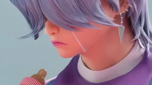 Mystery Saja Character Closeup Wallpaper