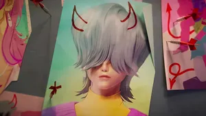 Mystery Saja Character Portrait Wallpaper