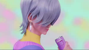 Mystery Saja Contemplative Moment Wallpaper