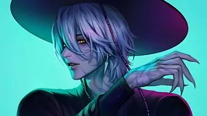 Mystery Saja Enigmatic Sorcerer Wallpaper