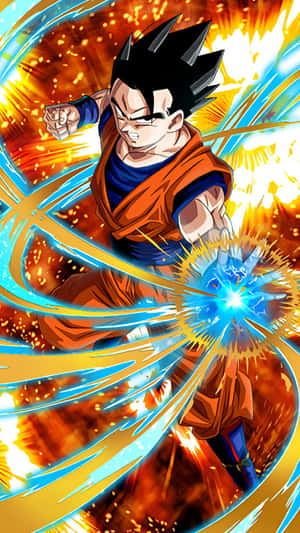 Mystic Gohan Summoning His Hidden Powers. Wallpaper