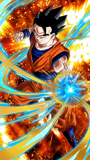 Mystic Gohan Summoning His Hidden Powers. Wallpaper