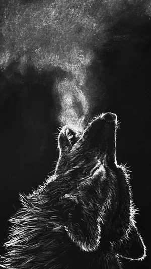 Mystic Howl Spirit Wolf Wallpaper
