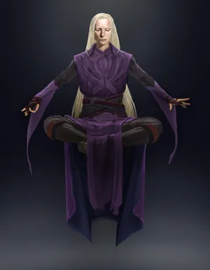 Mystic Meditation Artwork Wallpaper