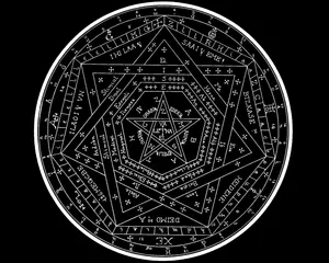 Mystic Occult Symbolism Wallpaper